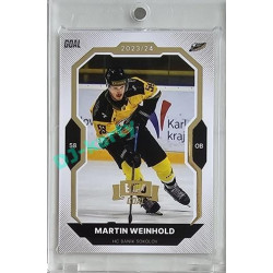 2023/24 Goal cards Chance Liga 2. série #360 Martin Weinhold Expo Gold 1of7