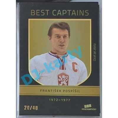 2020 MK reprezentace František Pospíšil #4 20/40 Best Captains
