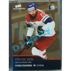 2020 MK reprezentace Hynek Zohorna Tým MS 2019 #60 Gold Promo