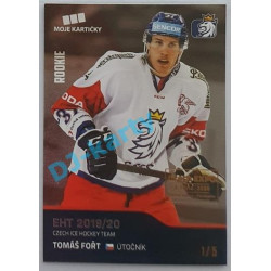 2020 MK reprezentace Tomáš Fořt #3 1/5 Silver Czech Expo