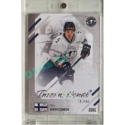 2023/24 Goal cards Chance Liga 2. série #IN-17 Riku Sihvonen International Parallel xx/19