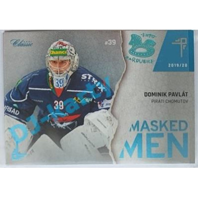 2019/20 OFS Chance liga Dominik Pavlát #MM-DPA xx/15 Masked Men Expo Pard.