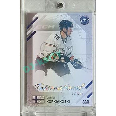 2023/24 Goal cards Chance Liga 2. série #IN-18 Markus Korkiakoski International Parallel xx/19