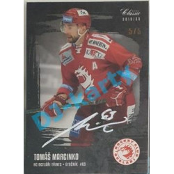 2020/21 OFS 1. série Tomáš Marcinko #3 5/5 Black Rainbow Signature