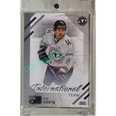 2023/24 Goal cards Chance Liga 2. série #IN-19 Kale Costa International Parallel xx/19