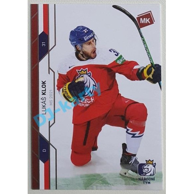 2021 MK reprezentace Lukáš Klok MS 2021 #65 11/25 Red