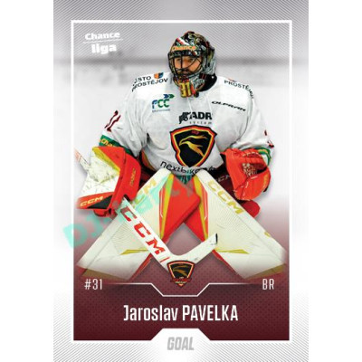 2022/23 Goal Cards Chance Liga 1. série #045 Jaroslav Pavelka