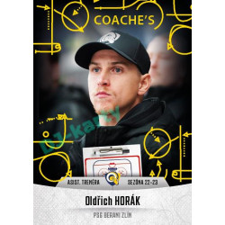 2022/23 Goal Cards Chance Liga 2. série #45 Oldřich Horák Coach´s