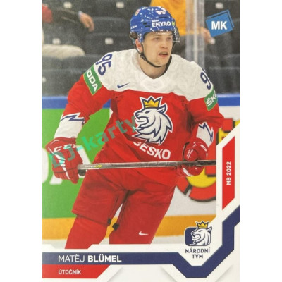 2021/22 MK reprezentace #046 Matěj Blümel MS