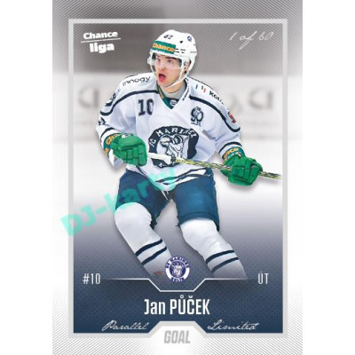 2022/23 Goal Cards Chance Liga Update #462 Jan Půček Silver 1 of 60