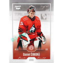 2022/23 Goal Cards Chance Liga Update #464 Daniel Šimonů Silver 1 of 60