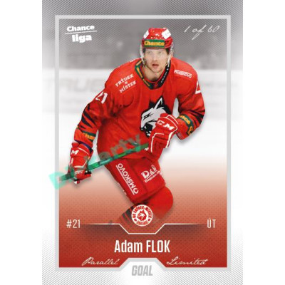 2022/23 Goal Cards Chance Liga Update #467 Adam Flok Silver 1 of 60