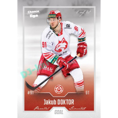 2022/23 Goal Cards Chance Liga Update #469 Jakub Doktor Silver 1 of 60