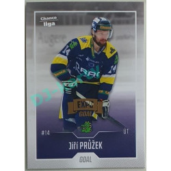 2022/23 Goal Cards Chance Liga 1. série #179 Jiří Průžek Expo Pardubice