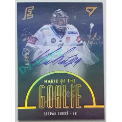 2022/23 Sportzoo ELH 1. série #MGS-SL Štěpán Lukeš Magic of the Goalie Auto xx/85