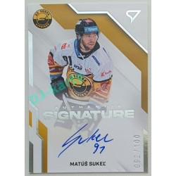 2022/23 Sportzoo ELH 2. série #AS2-MS Matúš Sukeľ Signature level 2 xxx/100