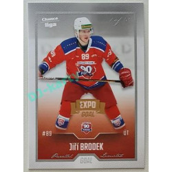 2022/23 Goal Cards Chance Liga 2. série #368 Jiří Brodek Expo Silver 1 of 3