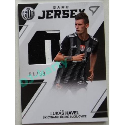 2022/23 Sportzoo Fortuna Liga 2. série #GJ-HA Lukáš Havel Game Jersey 84/99