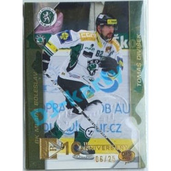 2020/21 OFS 2. série Tomáš Divíšek #46 06/25 Buyback Embosed GOLD