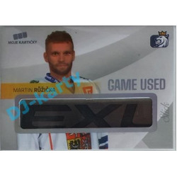 2020 MK reprezentace Martin Růžička #12 Game Used Memorabilia Promo