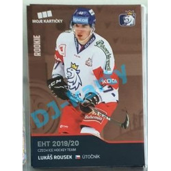 2020 MK reprezentace Lukáš Rousek RC EHT #28 Red Promo