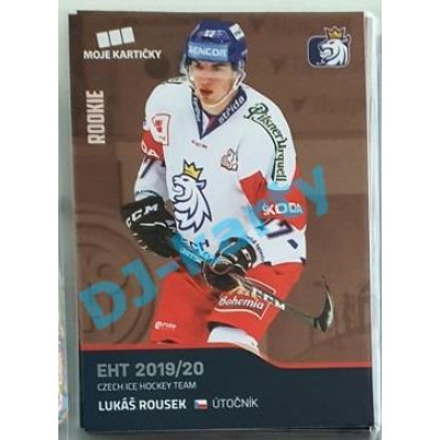 2020 MK reprezentace Lukáš Rousek RC EHT #28 Red Promo