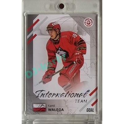2023/24 Goal cards Chance Liga 2. série #IN-25 Kamil Walega International Parallel xx/19