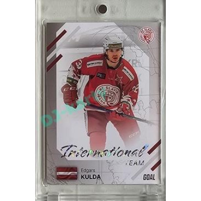 2023/24 Goal cards Chance Liga 2. série #IN-26 Edgars Kulda International Parallel xx/19