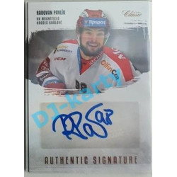 2019/20 OFS Radovan Pavlík #AS-RPA 4/6 Authentic Signature Rainbow (Level 1)