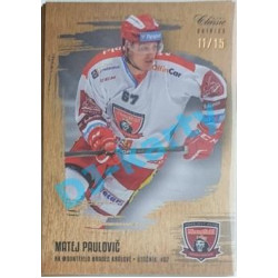 2019/20 OFS Matej Paulovič #89 11/15 Gold Sand