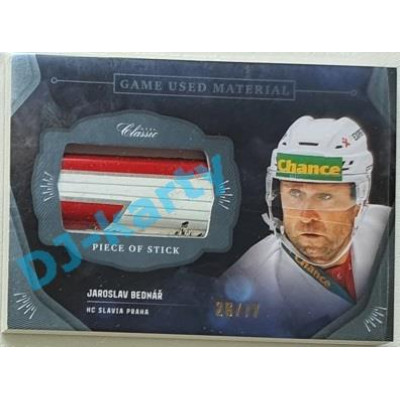 2020/21 OFS 2. série Jaroslav Bednář #GUM-JBE 26/77 Game Used Material
