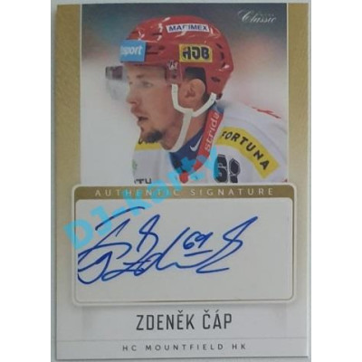 2016/17 OFS Zdeněk Čáp #AS-154 05/39 Authentic Signature
