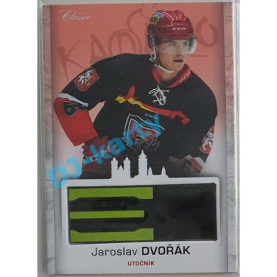 2017 OFS Mountfield Cup Jaroslav Dvořák #22 2/9 Game Used Stick