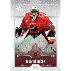 2022/23 Goal Cards Chance Liga 1. série #046 Josef Němeček Silver 1 of 60