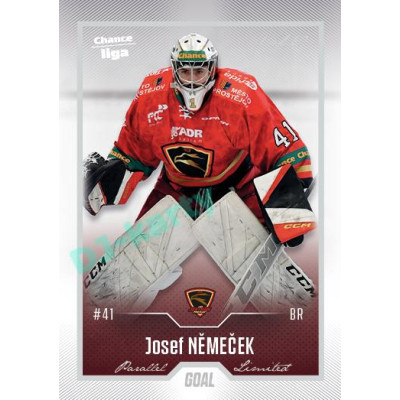 2022/23 Goal Cards Chance Liga 1. série #046 Josef Němeček Silver 1 of 60
