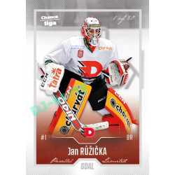 2022/23 Goal Cards Chance Liga Update #471 Jan Růžička Silver 1 of 60
