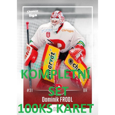 2022/23 Goal Cards Chance Liga Update řadovky - kompletní set 100ks