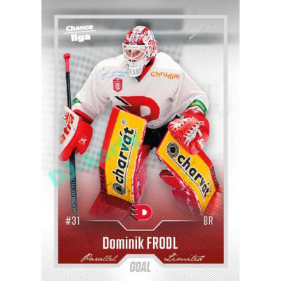 2022/23 Goal Cards Chance Liga Update #472 Dominik Frodl Silver 1 of 60