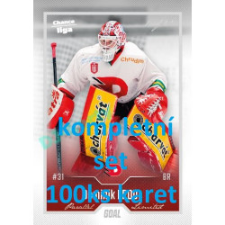 2022/23 Goal Cards Chance Liga Update Silver 1 of 60 - kompletní set 100ks
