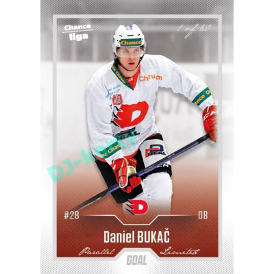 2022/23 Goal Cards Chance Liga Update #475 Daniel Bukač Silver 1 of 60