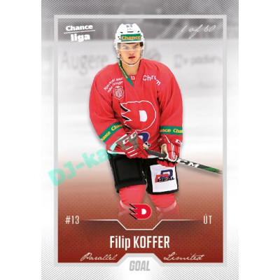 2022/23 Goal Cards Chance Liga Update #477 Filip Koffer Silver 1 of 60