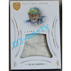 2021/22 OFS The Final Series Július Hudáček #MEM-JD Game Used Gold PROMO