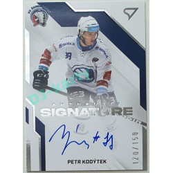 2022/23 Sportzoo ELH 1. série #AS1-KO Petr Kodýtek Signature level 1 xxx/150