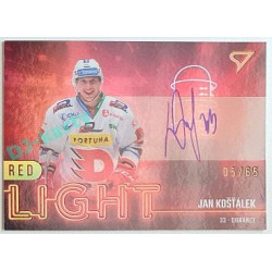2022/23 Sportzoo ELH 2. série #RLS-JK Jan Košťálek Red Light Auto xx/65