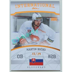 2022/23 Goal Cards Chance Liga 2. série #IT-11 Martin Bučko International Team Parallel 13/29