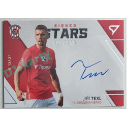 2022/23 Sportzoo Fortuna Liga 2. série #SL2-JT Jiří Texl Signed Stars Level 2 xx/149