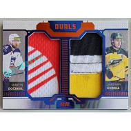 2022/23 Goal Cards Chance Liga Update #D-07 M. Dočekal / J. Kverka Duals Jersey EXPO 5/5