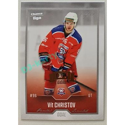 2022/23 Goal Cards Chance Liga 2. série #371 Vít Christov Expo Silver 1 of 3