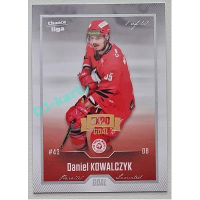 2022/23 Goal Cards Chance Liga Update #466 Daniel Kowalczyk Expo Silver 1 of 3