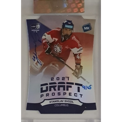 2023 MK The Gamers #14 Stanislav Svozil Draft Prospects die-cut 9/15